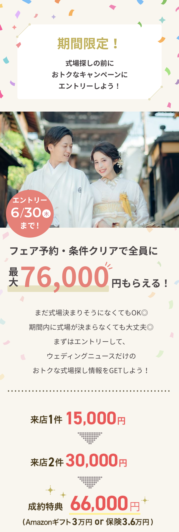 GO TO WEDDINGキャンペーン